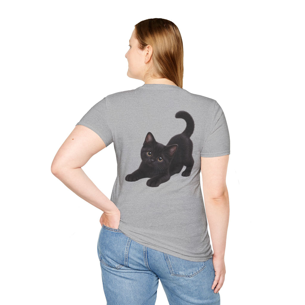 Black Cat Shirt Dark Humor Tee Cat Mom Tshirt Unique Gift Black Cat T shirt Funny Tshirt