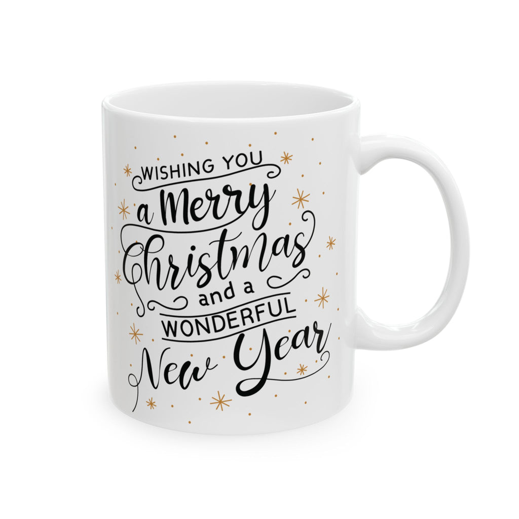Funny Merry Christmas Mug Design Happy New Year Unique Cute Coffee Cup Gift Idea