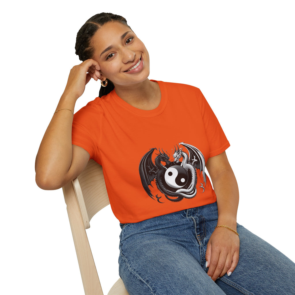 Dragon T-shirt Men Women Graphic Tee Clothing Apparel Chinese Dagon Symbol Gift