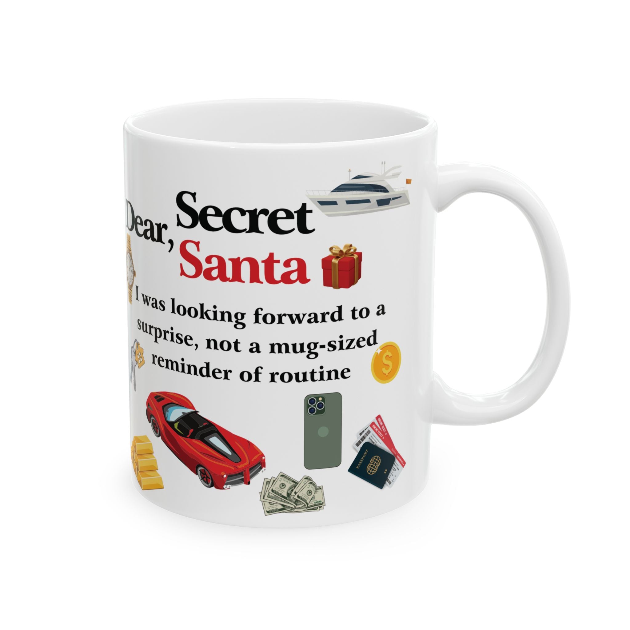 Secret Santa Gift Mug Office Christmas Mugs Funny Gift I Got This Xmas Cup 2027