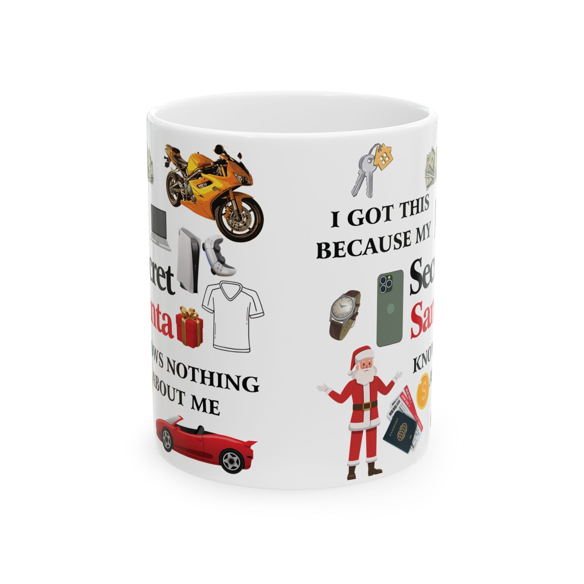 Secret Santa Gift Mug Office Christmas Mugs Funny Gift I Got This Xmas Cup Men 2027
