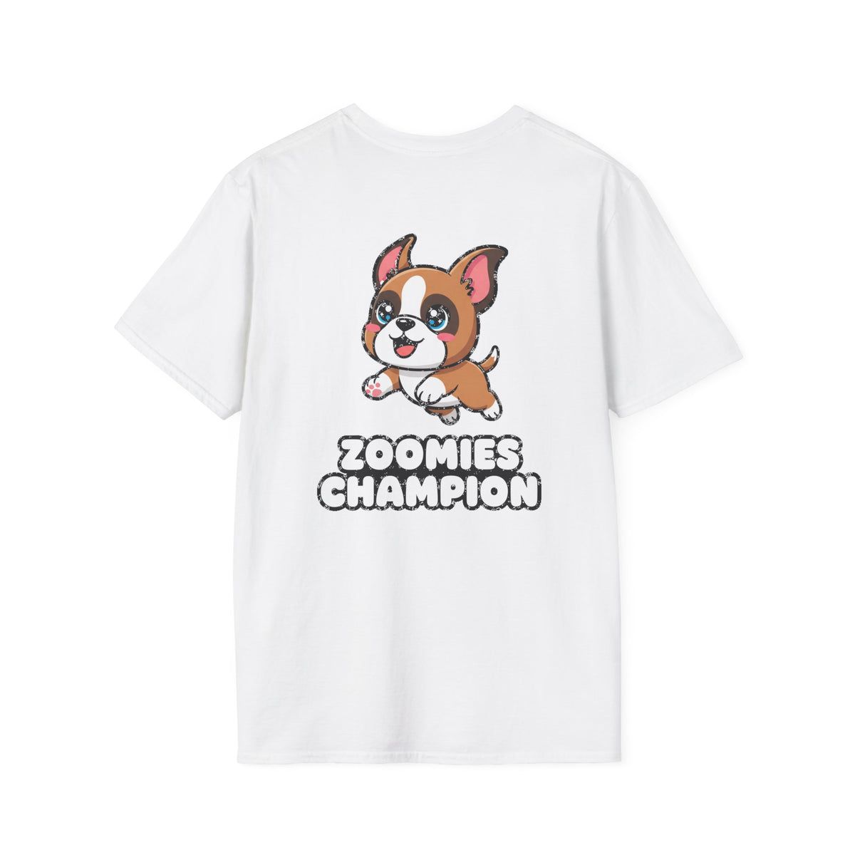 Cute Boxer Shirt Zoomies Champion Funny Dog Lover Unisex Softstyle Tee Gift