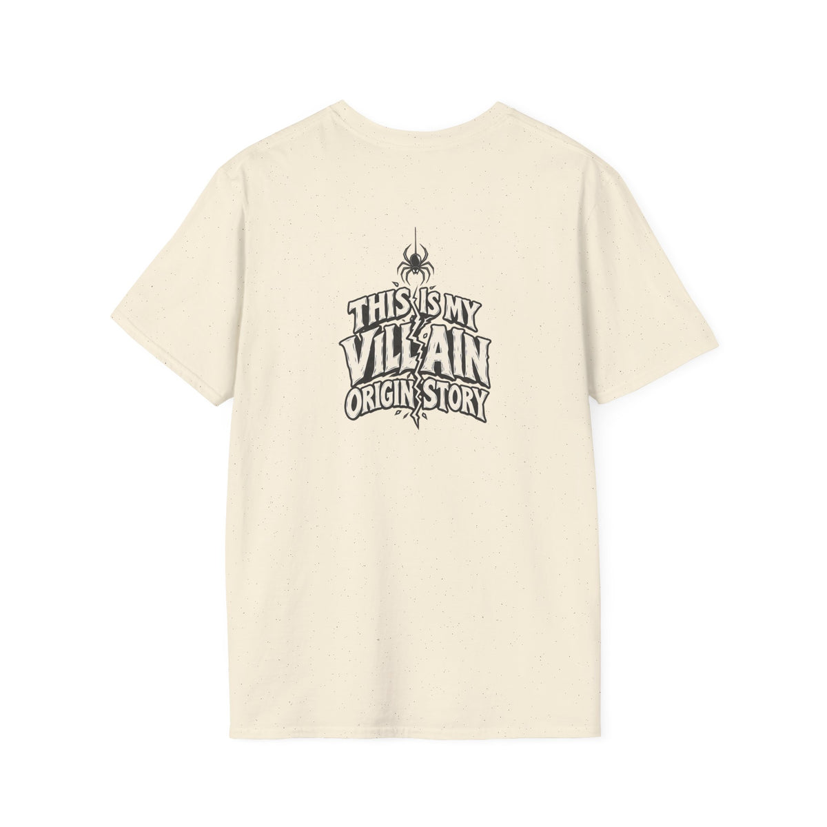 Dark Humor Halloween Shirt This Is My Villain Origin Story Funny Sarcastic Unisex Softstyle Tee Adult Halloween Gift