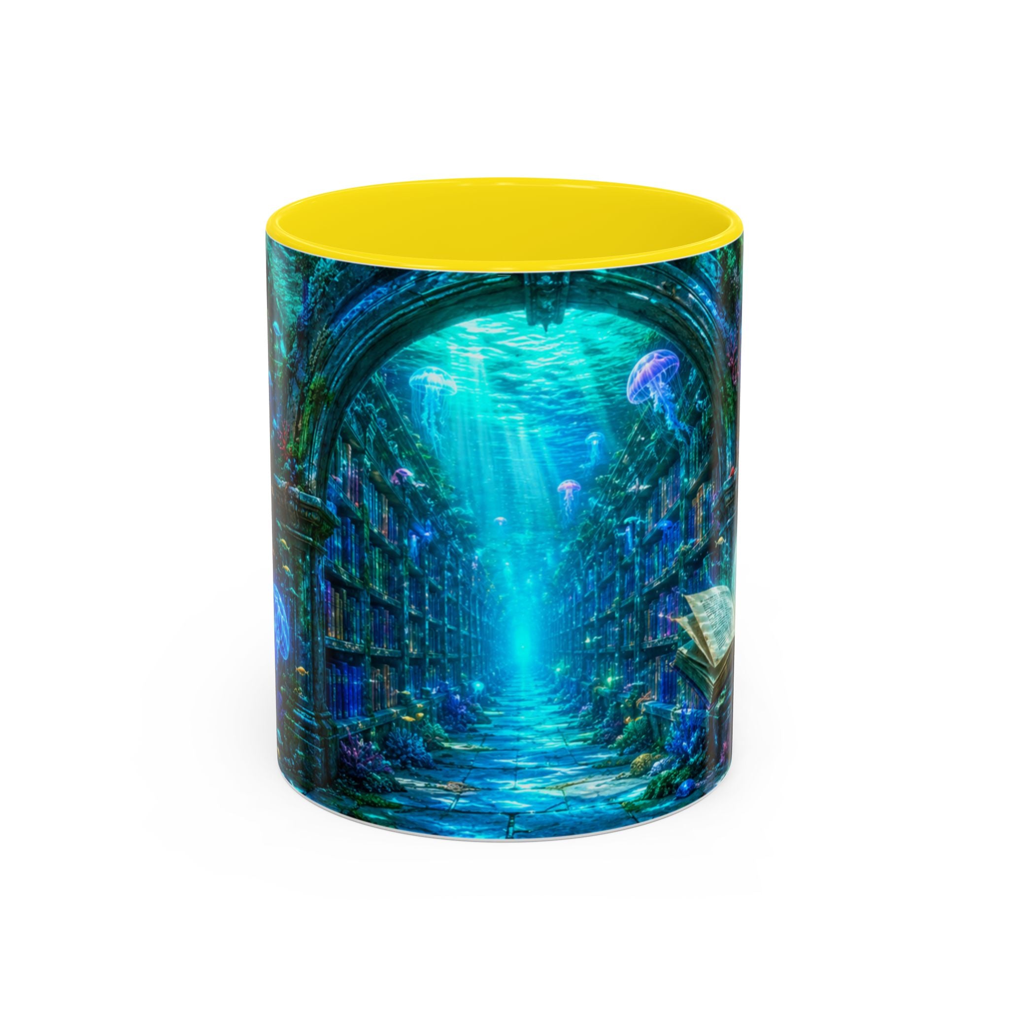 3D Library Bookshelf Mug Ceramic Book Lovers Coffee Mug Gifts Funny Accent Cup