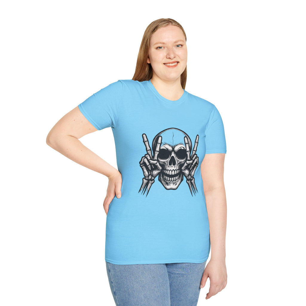 Mens Skull T-shirt Graphic Tees Skeleton Apparel Clothing Skulls Accessories Best Gift