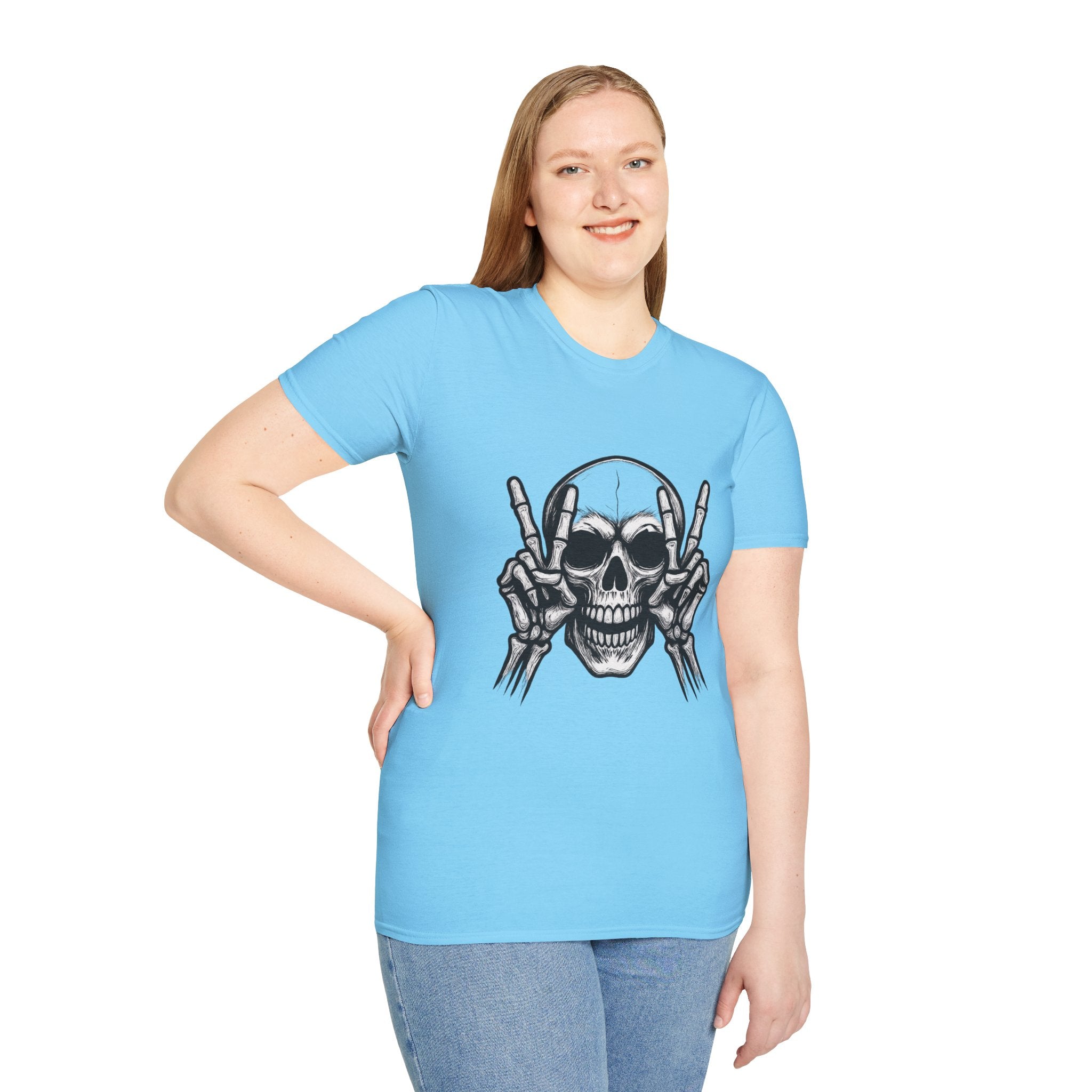 Mens Skull T-shirt Graphic Tees Skeleton Apparel Clothing Skulls Accessories Best Gift