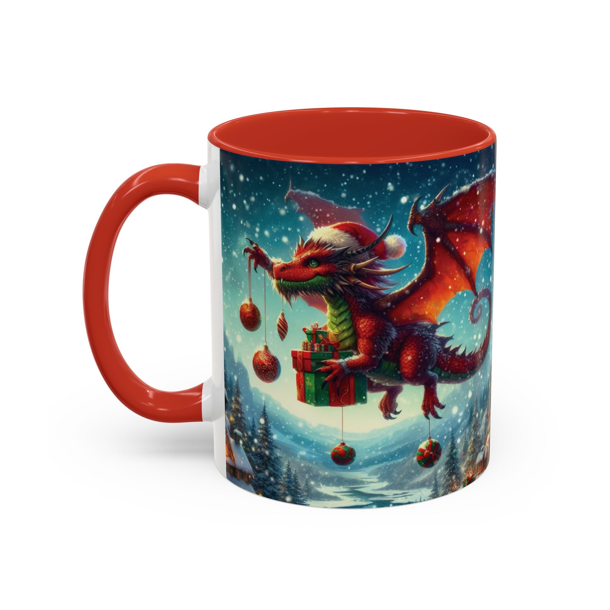 Christmas Mug Dragon Mug Santa Funny Coffee Tea Ceramic Cup New Year 2027 Gift