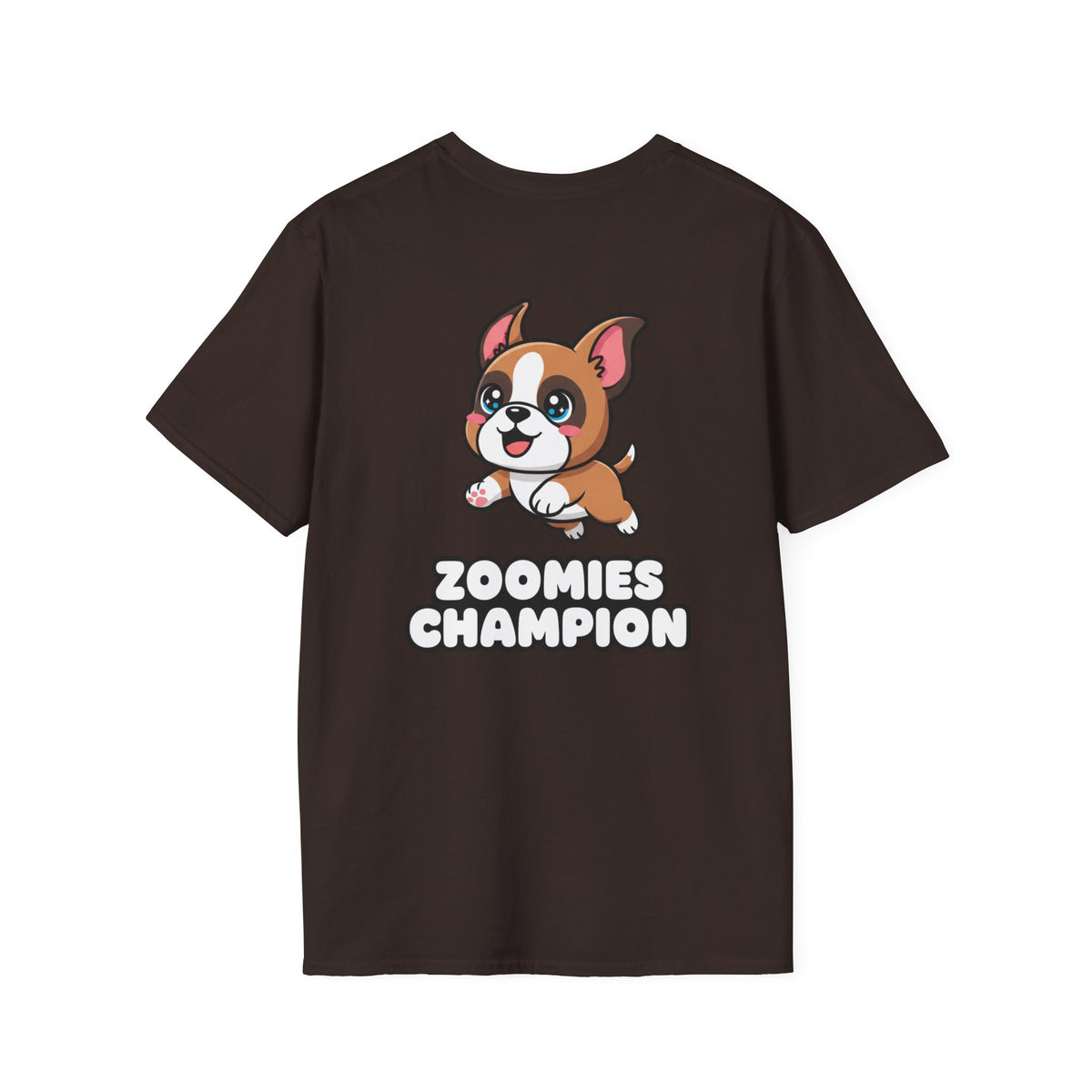 Cute Boxer Shirt Zoomies Champion Funny Dog Lover Unisex Softstyle Tee Gift
