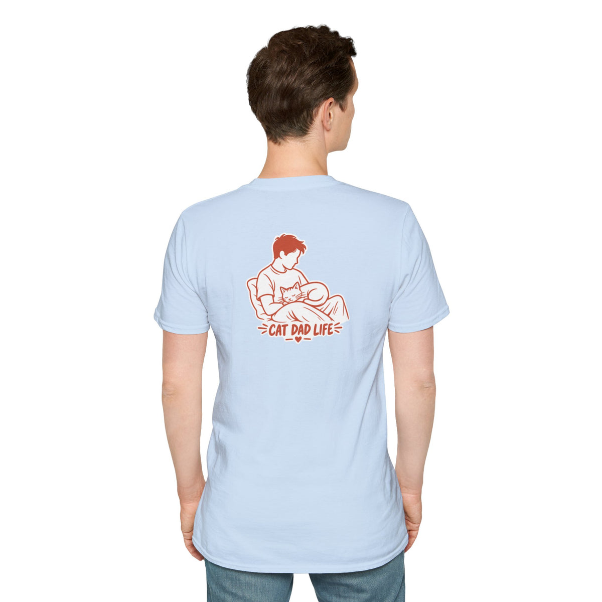 Cat Dad Shirt Pet Lover Tshirt Funny Cat Lover Graphic Tee Dark Humor Tee Unique Gift Funny Tshirt