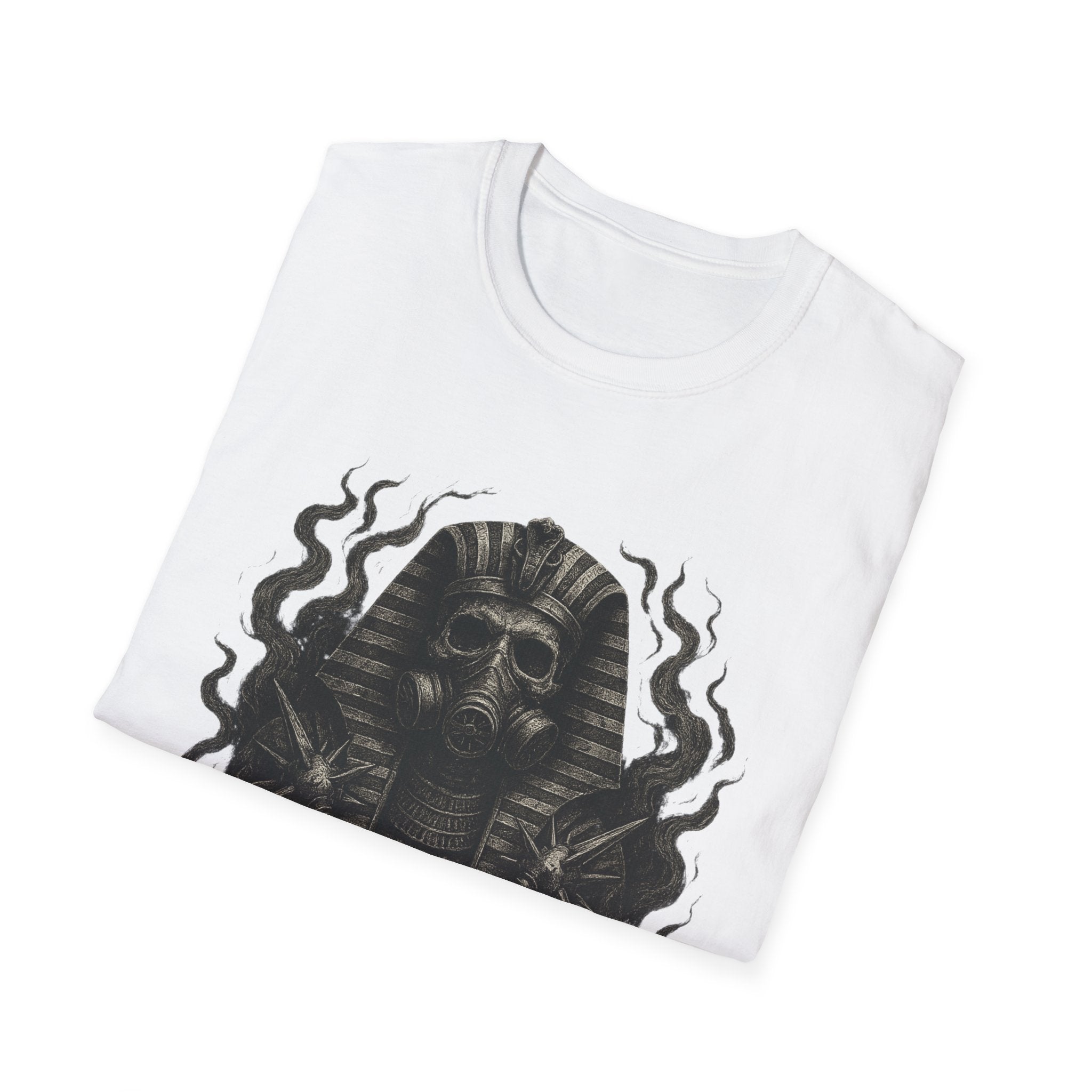 Vintage Mens T-shirts Egyptian Skull Graphic Tees Men Pharaoh Unisex Clothing Best Gift