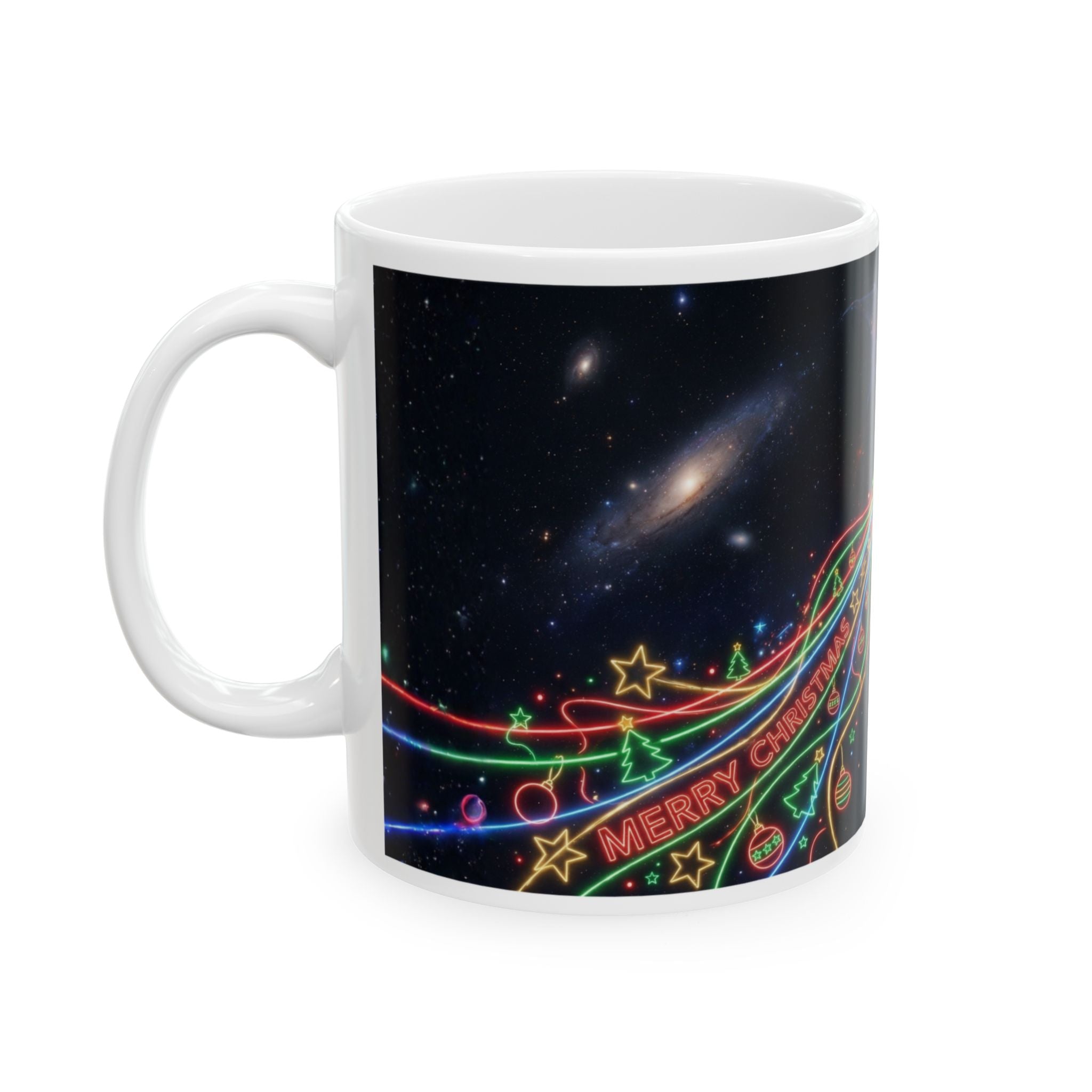 Christmas Dragon Mug Unique Funny Ceramic Coffee Cup 11oz Holiday Gift Tea Mug