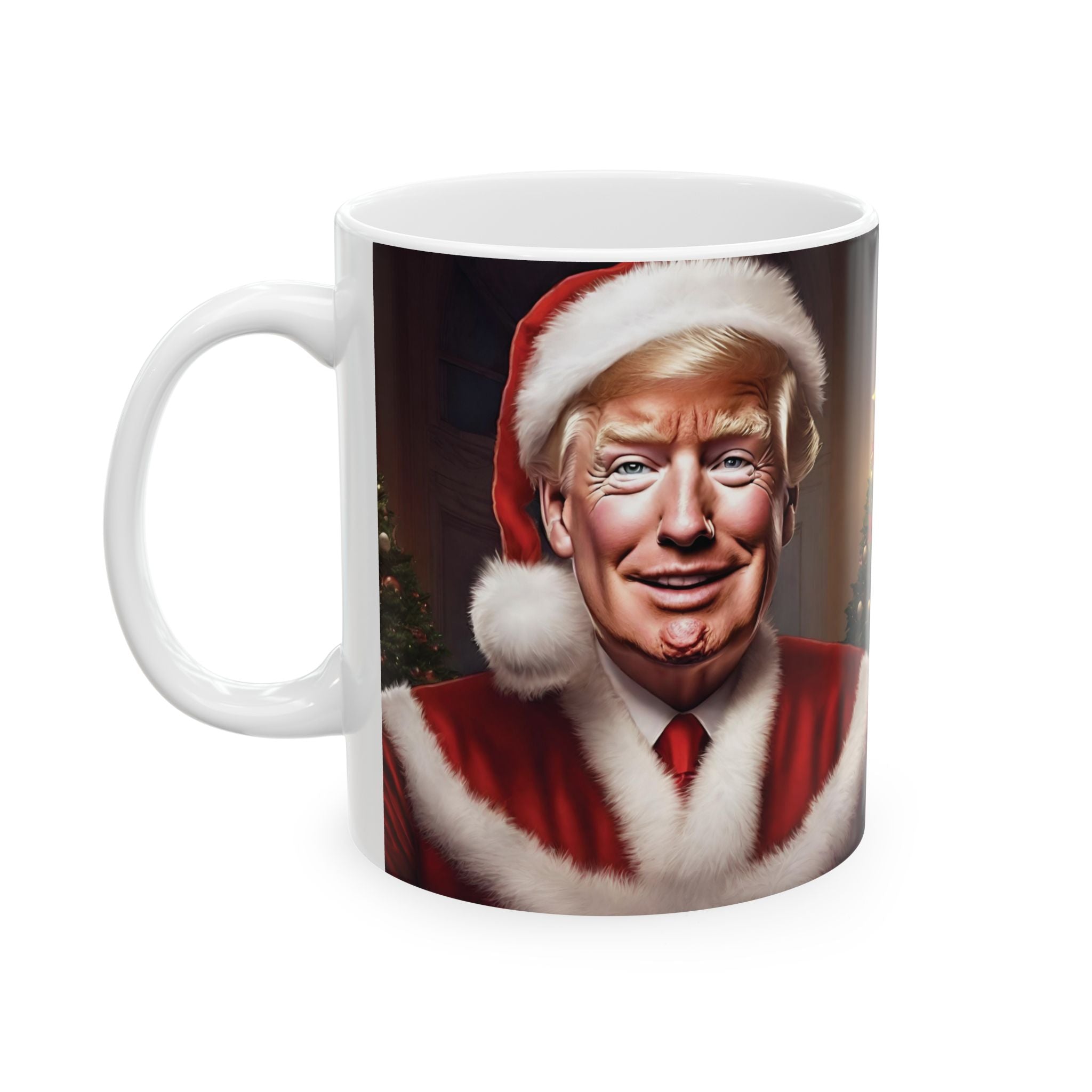 Donald Trump Mug Christmas Mug Funny Republican Christmas Gift Idea Cute 2026 US