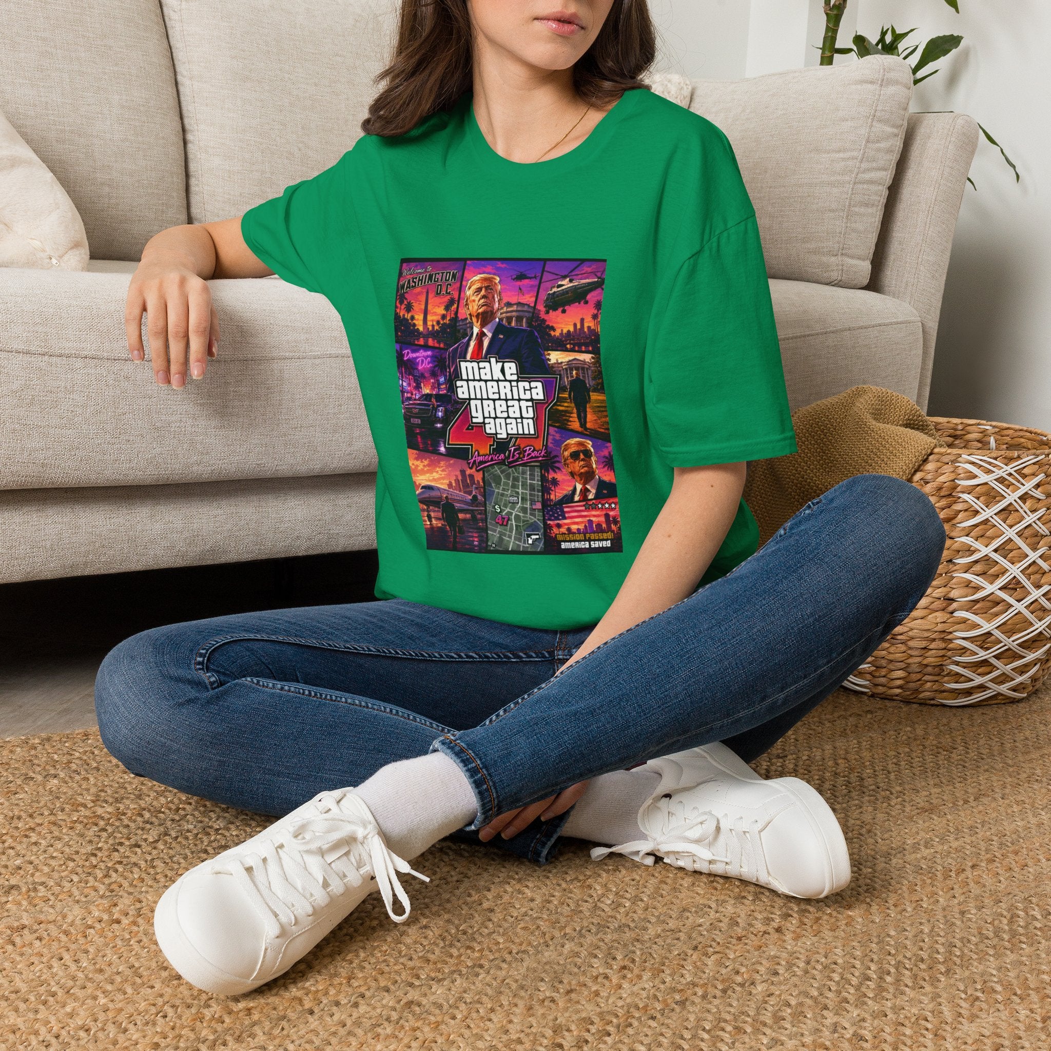 Funny Trump Make America Great Again T-Shirt Patriotic Political Trump Artwork