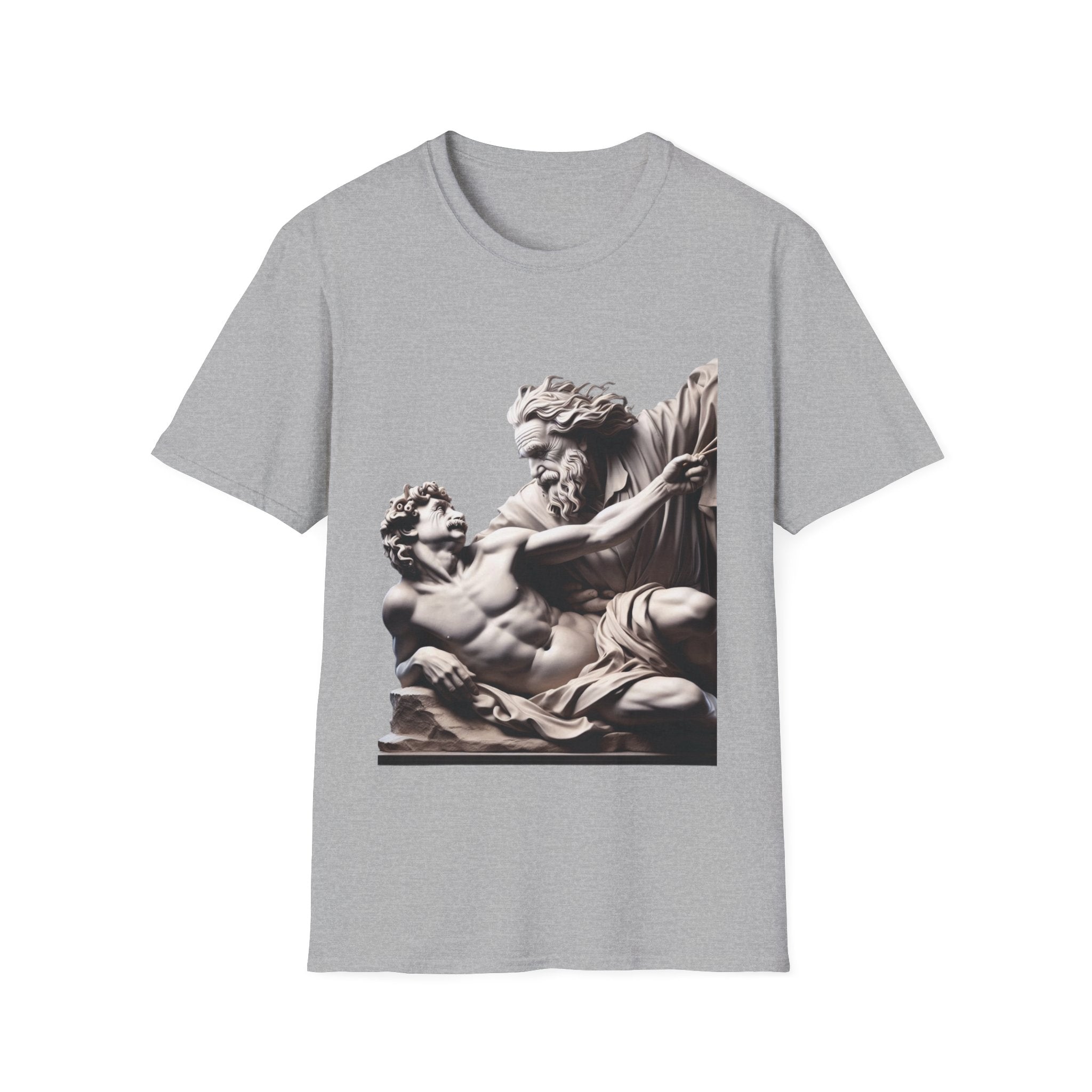 Funny Albert Einstein Unisex Softstyle T-Shirt Unique Gift Cotton T-shirt Art