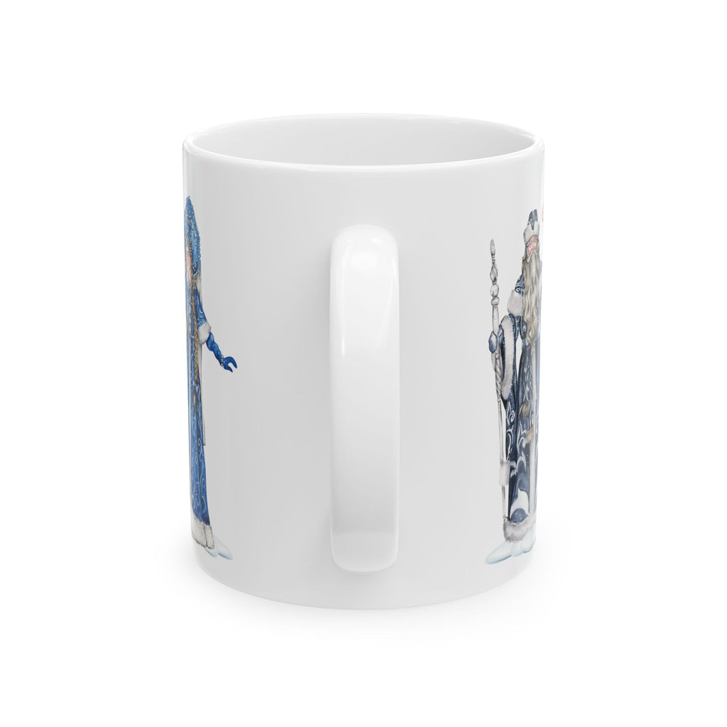 Christmas Mug Funny Santa Claus Mug SnowMaiden Russian Cute Coffee Cup Gift 2027 Best Gift for New Year 11oz