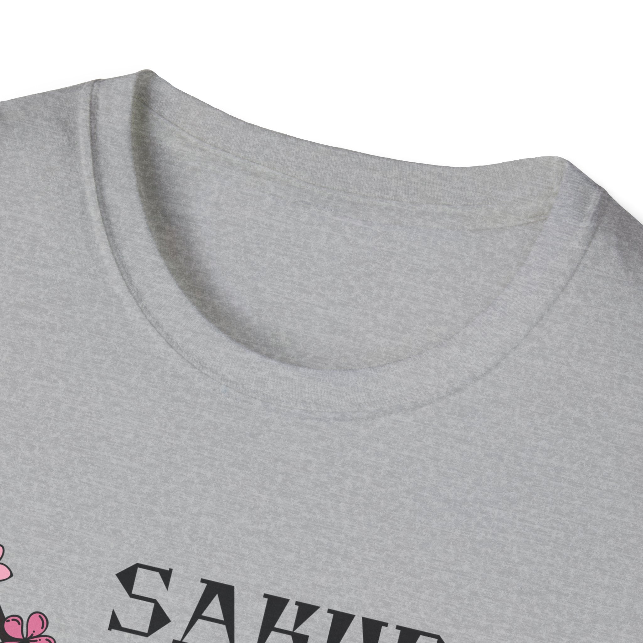 Sakura T-Shirt Japanese Art Shirt Unisex Softstyle Cherry Blossom Flower T-shirt
