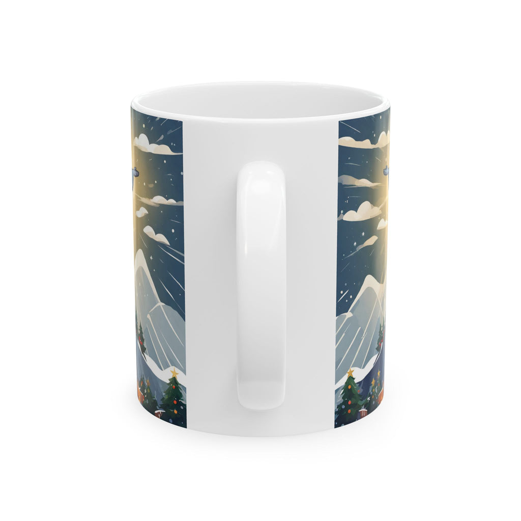 Christmas Mug Christ the Redeemer Mug Gift Santa Coffee Cup Funny Xmas Tea Mug
