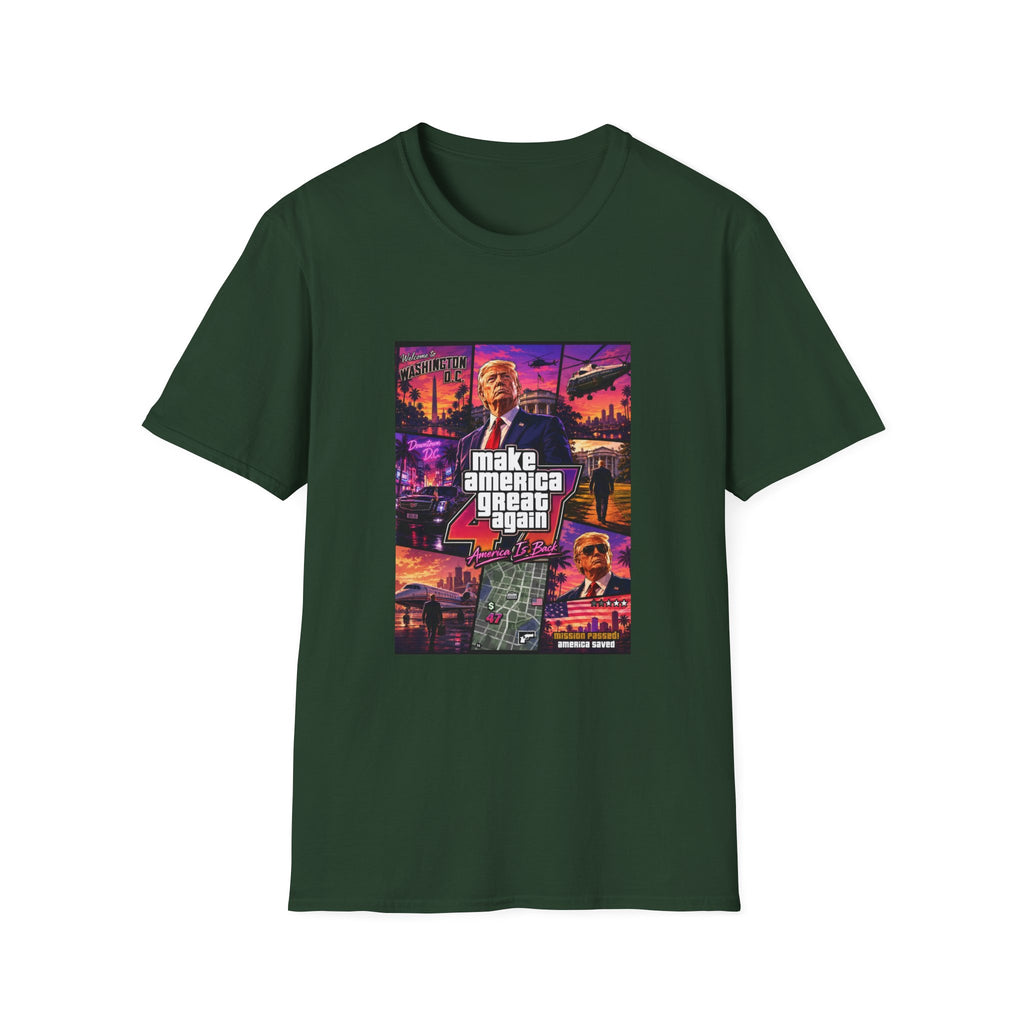 Funny Trump Make America Great Again T-Shirt Patriotic Political Trump Artwork