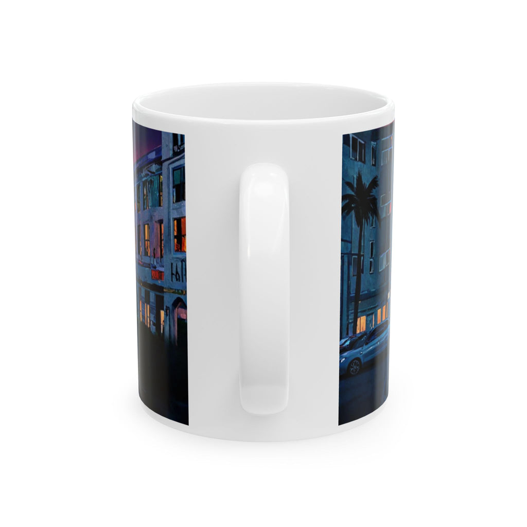 Funny Donald Trump Kim Putin in Miami Unique Ceramic Coffee Cup Tea Mug Gift