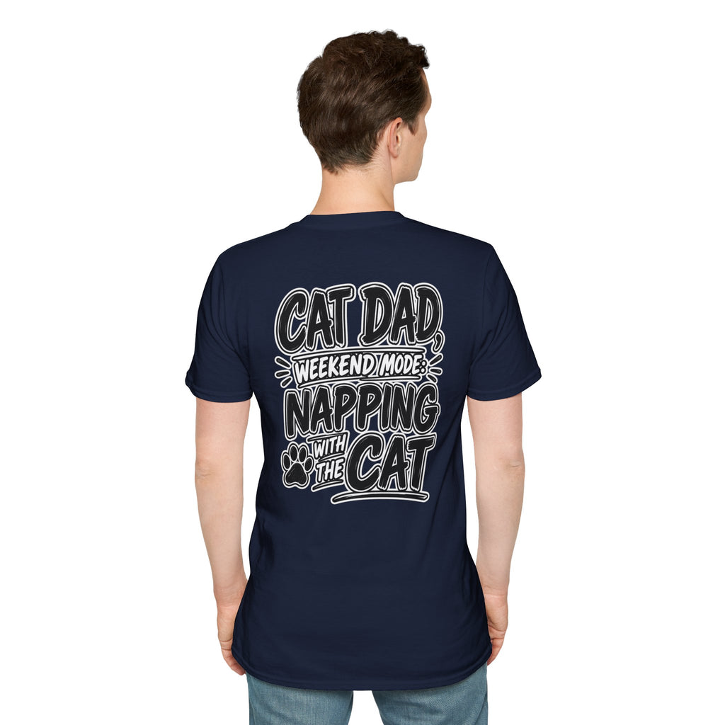 Cat Dad Shirt Pet Lover Tshirt Funny Cat Lover Graphic Tee Dark Humor Tee Unique Gift Funny Tshirt