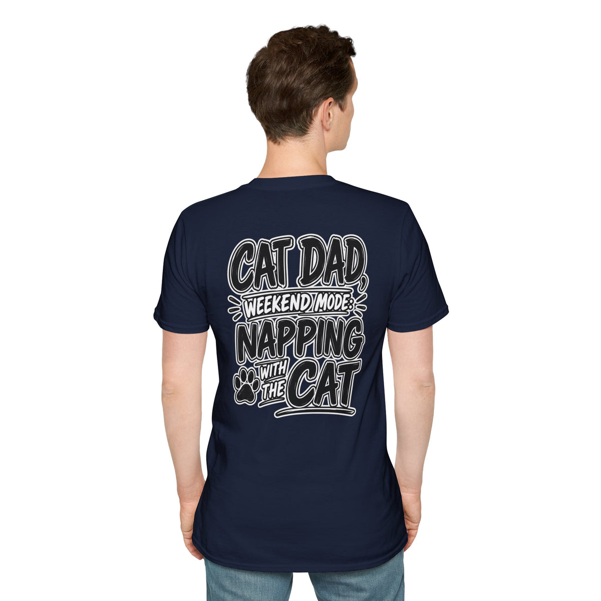 Cat Dad Shirt Pet Lover Tshirt Funny Cat Lover Graphic Tee Dark Humor Tee Unique Gift Funny Tshirt