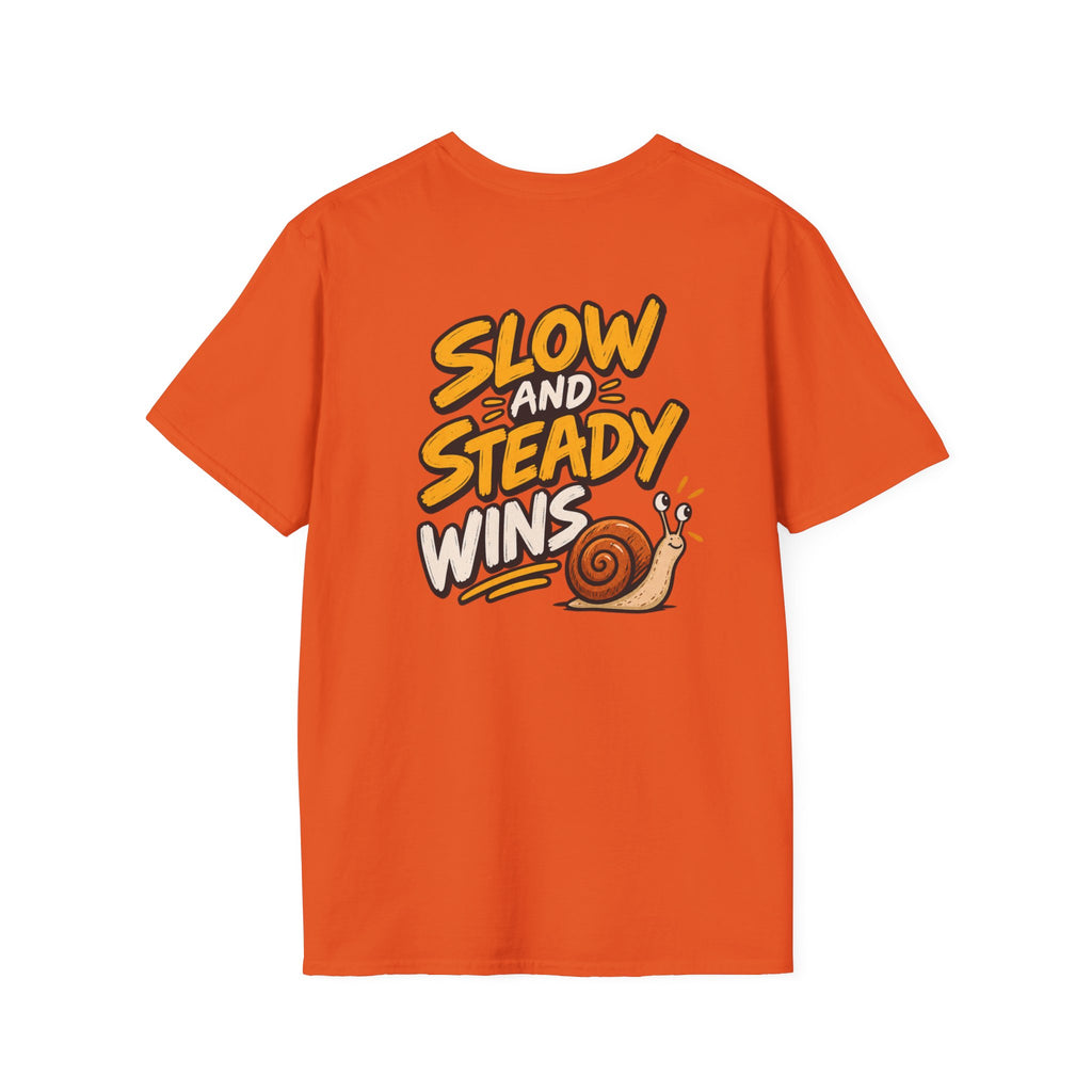 Funny Dark Humor Shirt Slow and Steady wins Funny Office Tee Unique Gift