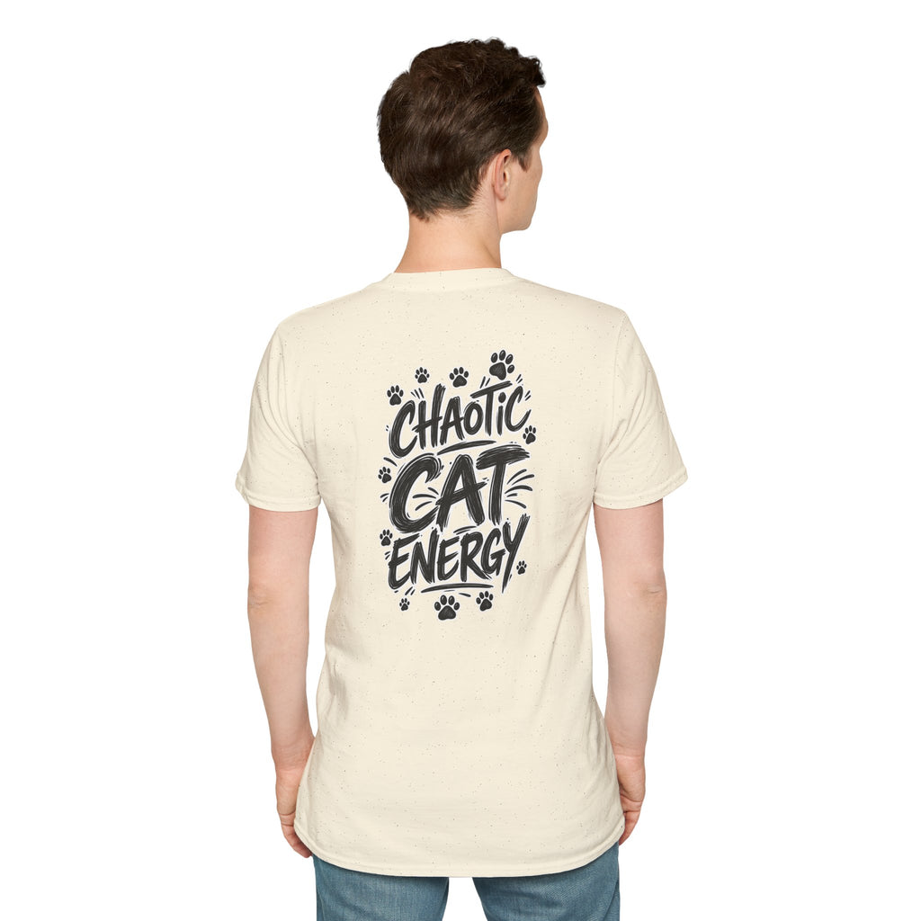 Funny Cat Shirt Chaotic Cat Energy Sarcastic Cat Lover Graphic Tee Cat Lover Graphic Tee Dark Humor Tee Unique Gift Funny Tshirt