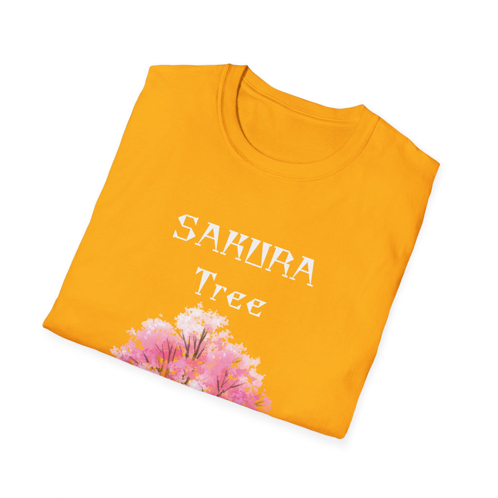 Sakura T-Shirt Japanese Art Shirt Unisex Softstyle Cherry Blossom Flower T-shirt