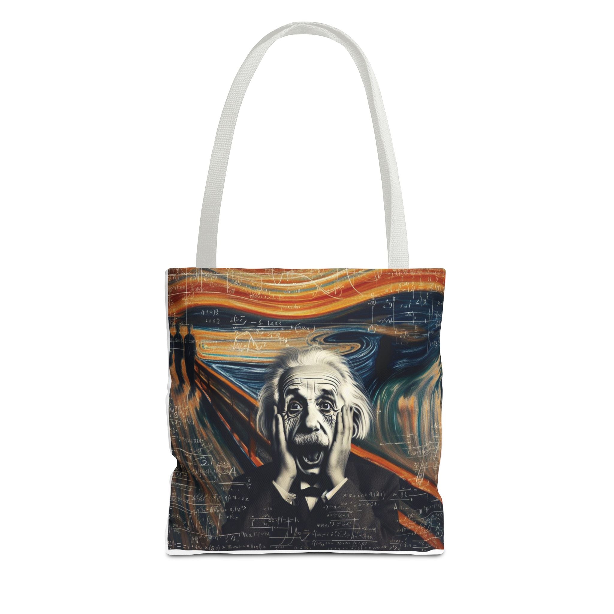 Funny Einstein Tote Bag (AOP) Bags Lady Women Mom Outdoor Style Fashion Gift New