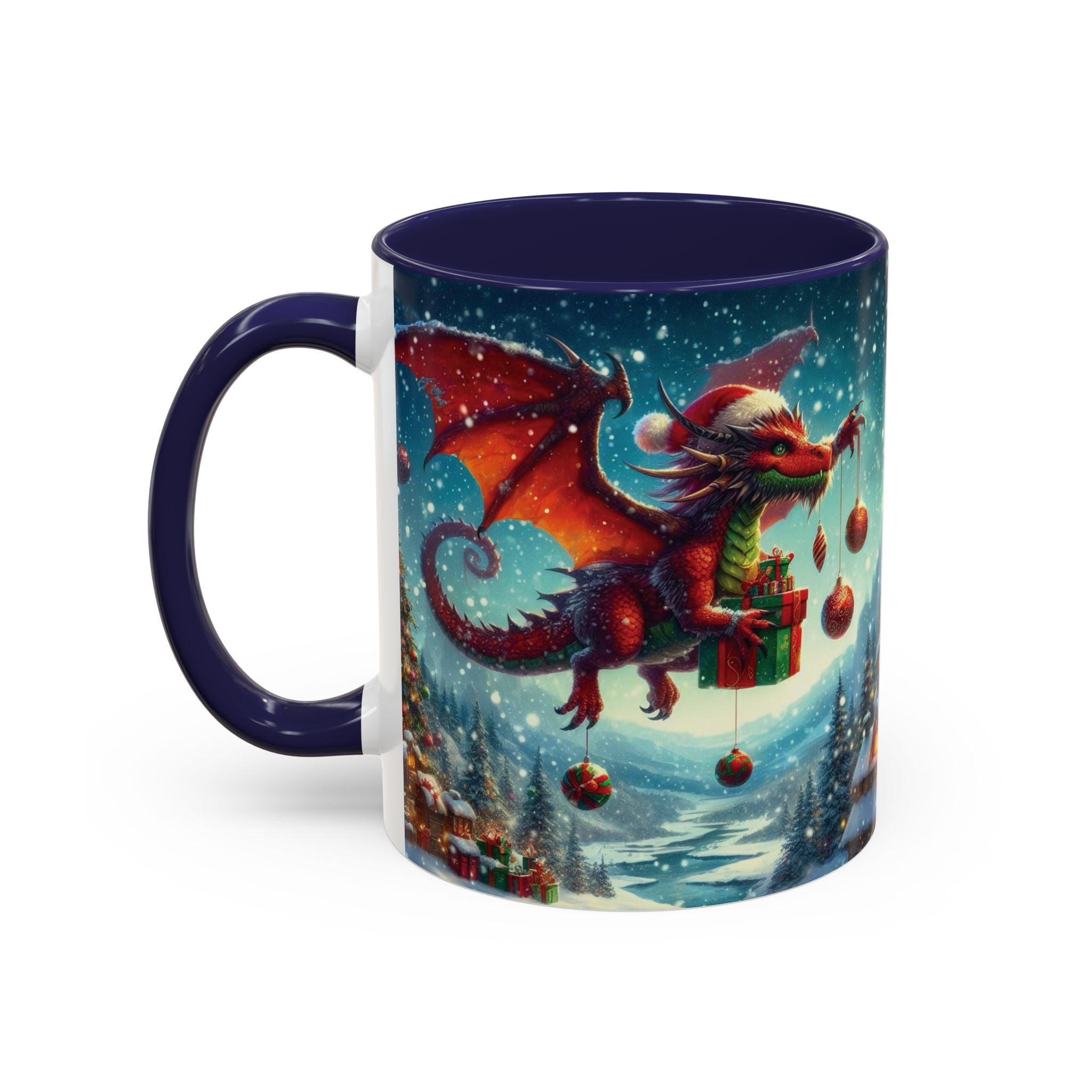 Christmas Mug Dragon Mug Santa Funny Coffee Tea Ceramic Cup New Year 2027 Gift