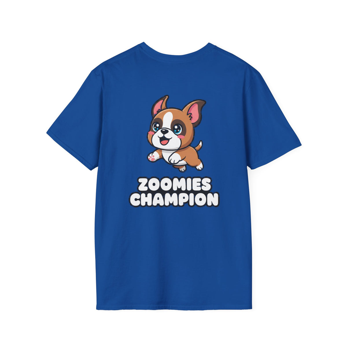 Cute Boxer Shirt Zoomies Champion Funny Dog Lover Unisex Softstyle Tee Gift