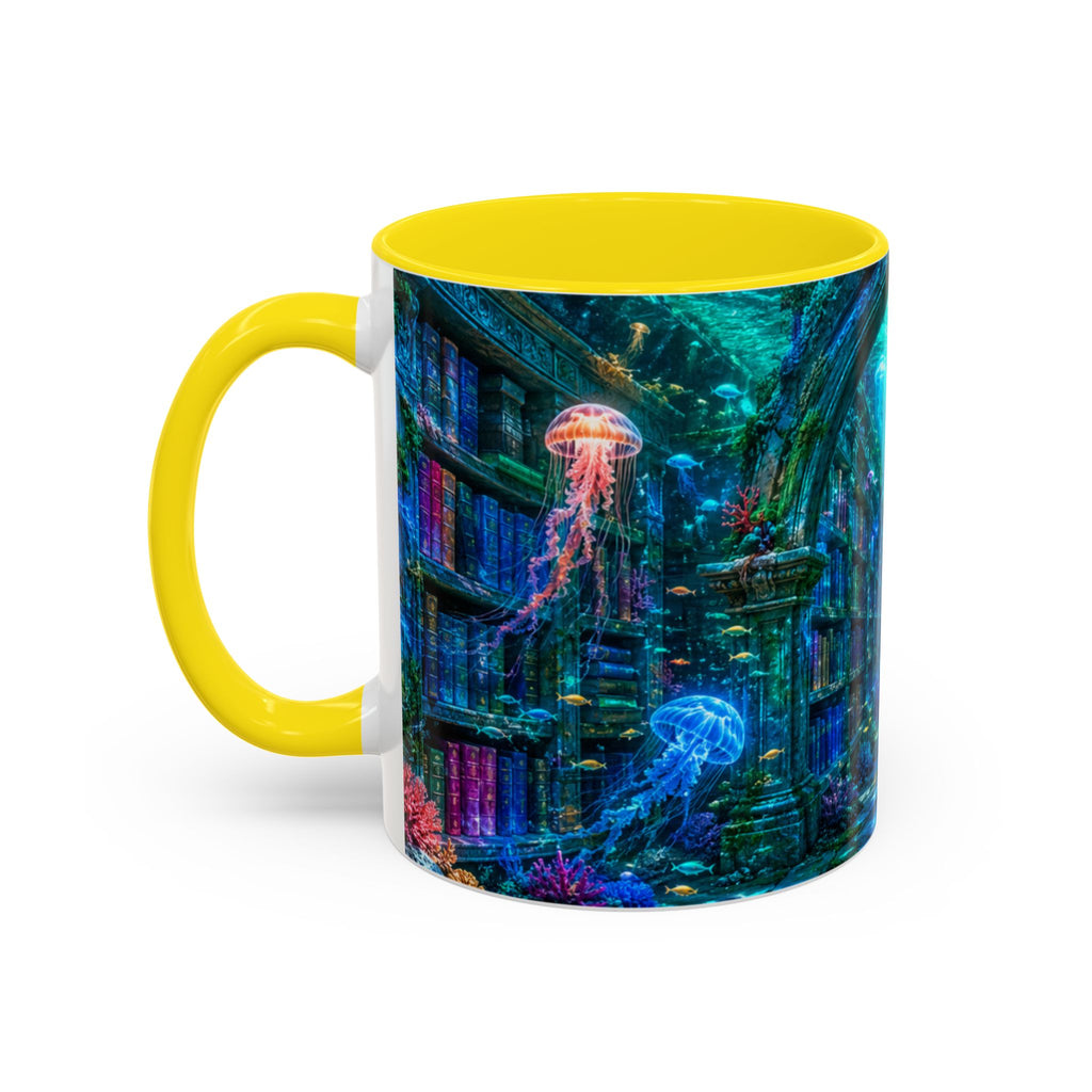 3D Library Bookshelf Mug Ceramic Book Lovers Coffee Mug Gifts Funny Accent Cup