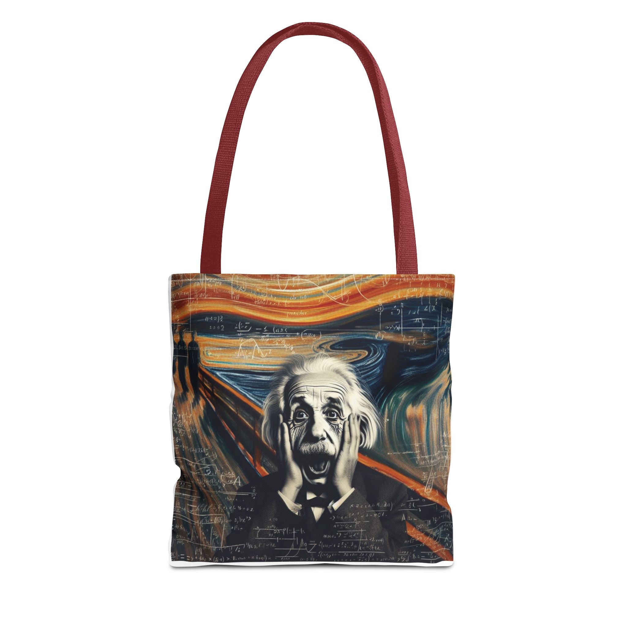 Funny Einstein Tote Bag (AOP) Bags Lady Women Mom Outdoor Style Fashion Gift New