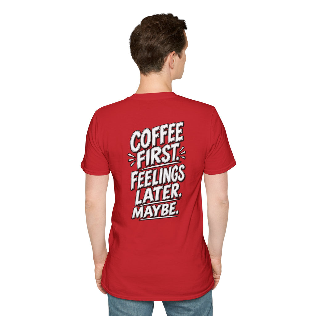 Funny Dark Humor Tshirt — Funny Office Tshirt Dark Humor Coffee Lover Graphic Tee Unique Gift