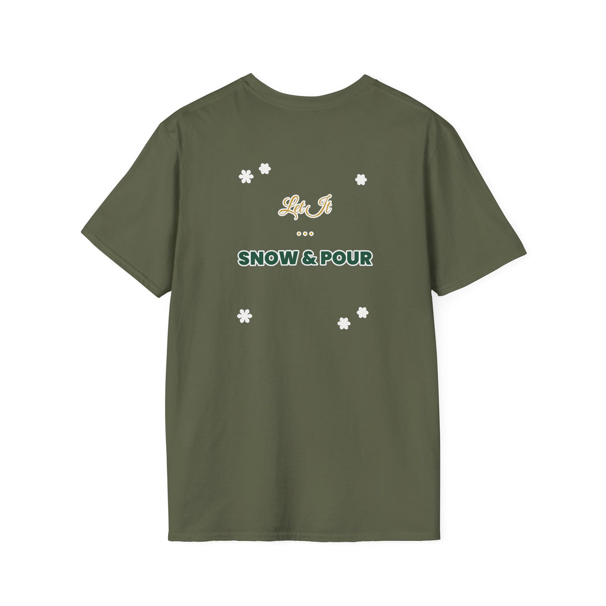 On The List No Regrets Funny Christmas Shirt Adult Humor Unisex Softstyle Tee Gift