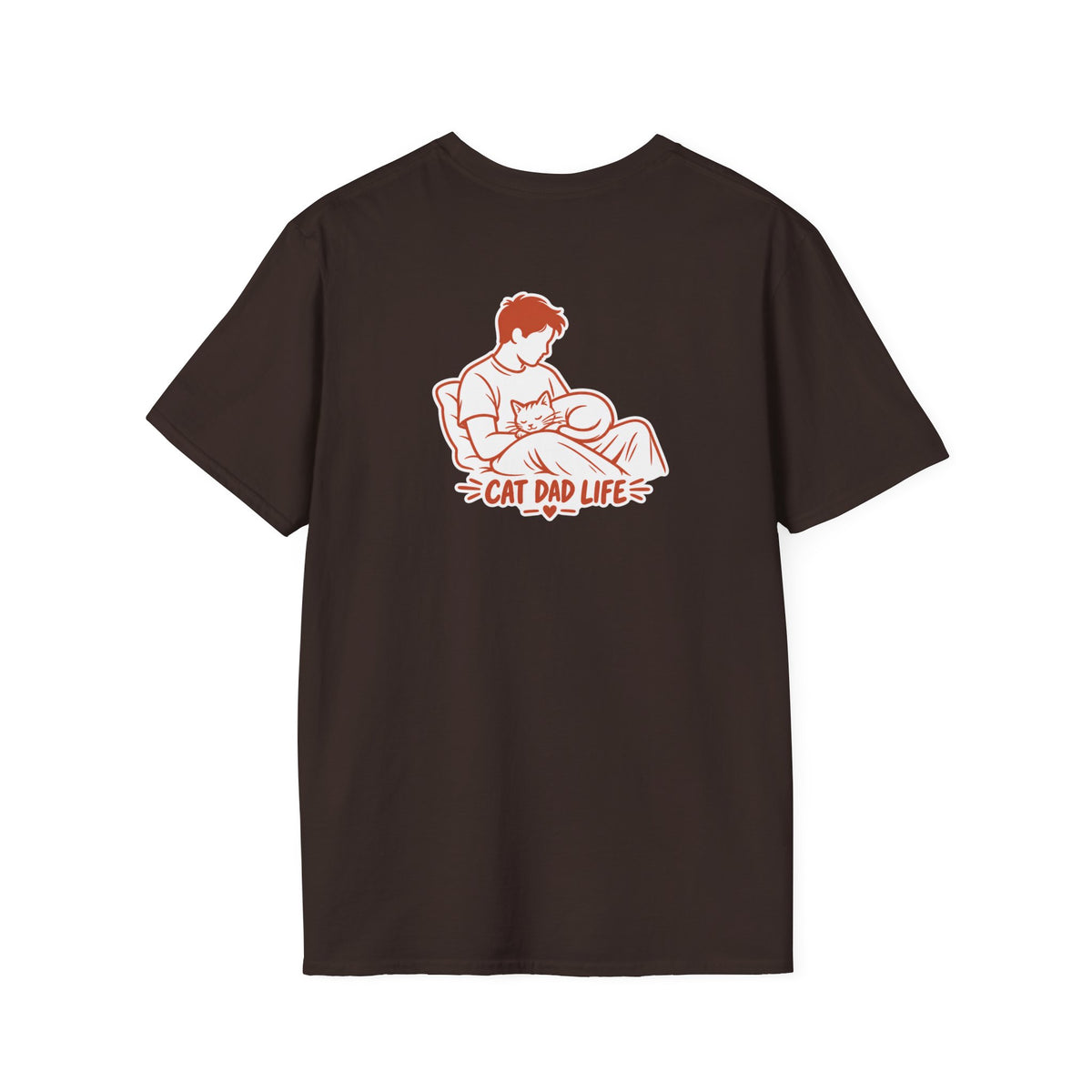 Cat Dad Shirt Pet Lover Tshirt Funny Cat Lover Graphic Tee Dark Humor Tee Unique Gift Funny Tshirt