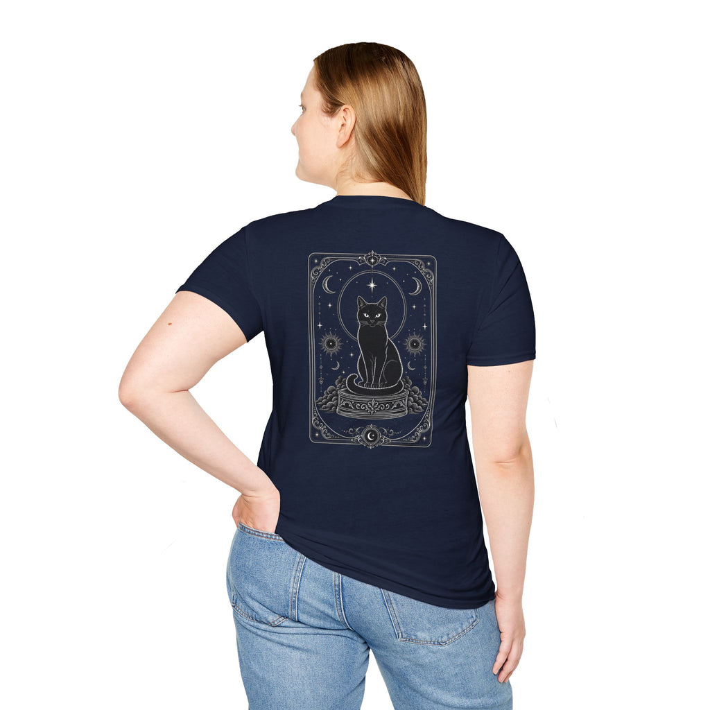 Black Cat Shirt Dark Humor Tee Cat Mom Tshirt Unique Gift Black Cat T shirt Funny Tshirt