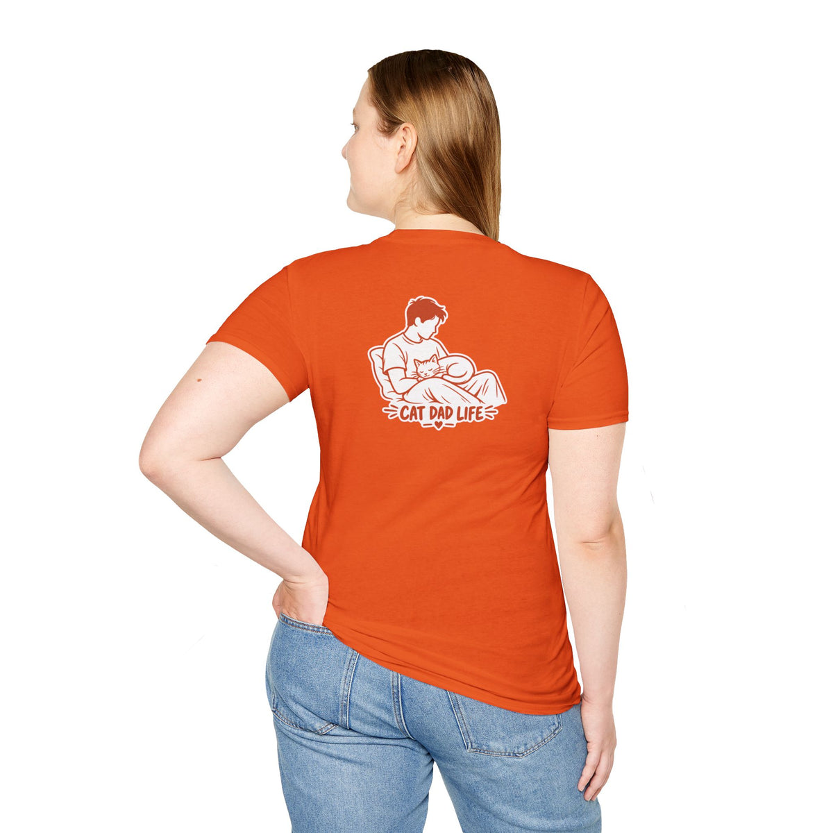 Cat Dad Shirt Pet Lover Tshirt Funny Cat Lover Graphic Tee Dark Humor Tee Unique Gift Funny Tshirt