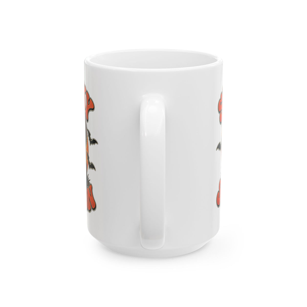 Retro Black Cat Halloween Mug | Vintage Spooky Season Coffee Mug | Halloween Cat Lover Gift