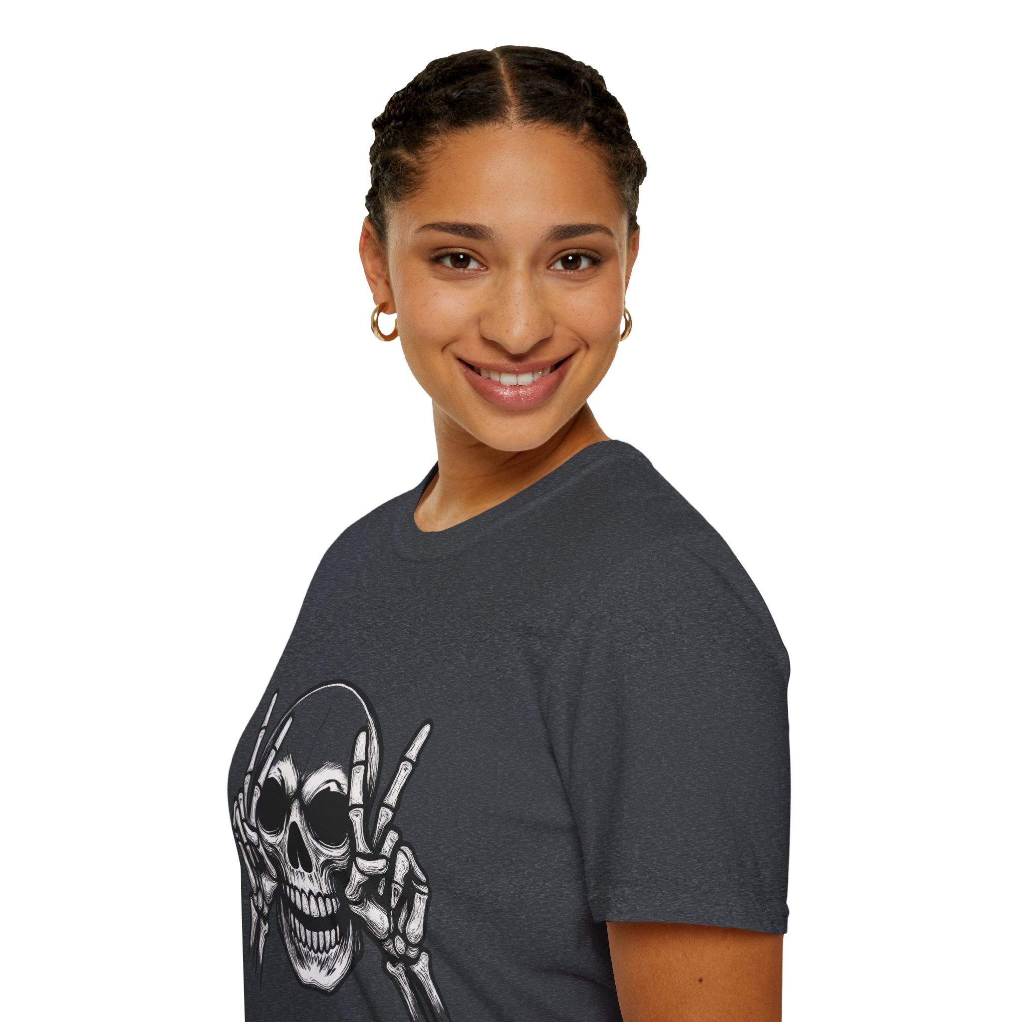 Mens Skull T-shirt Graphic Tees Skeleton Apparel Clothing Skulls Accessories Best Gift
