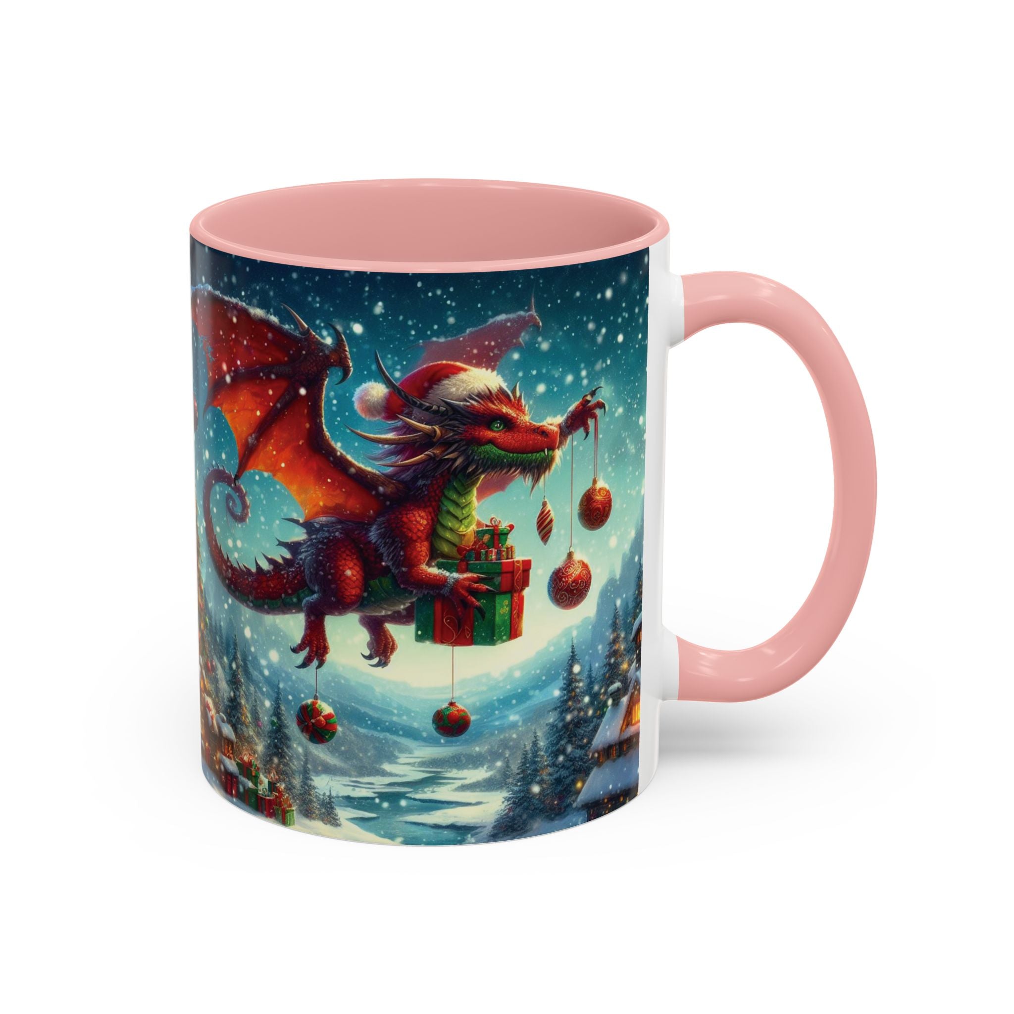 Christmas Mug Dragon Mug Santa Funny Coffee Tea Ceramic Cup New Year 2027 Gift