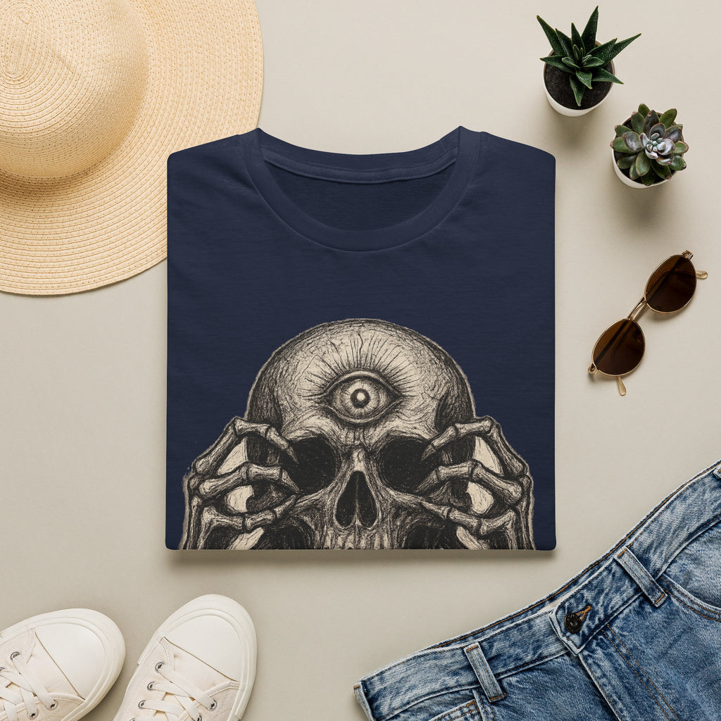 Mens Skull T-shirt Graphic Tees Skeleton Apparel Clothing Skulls Accessories Best Gift