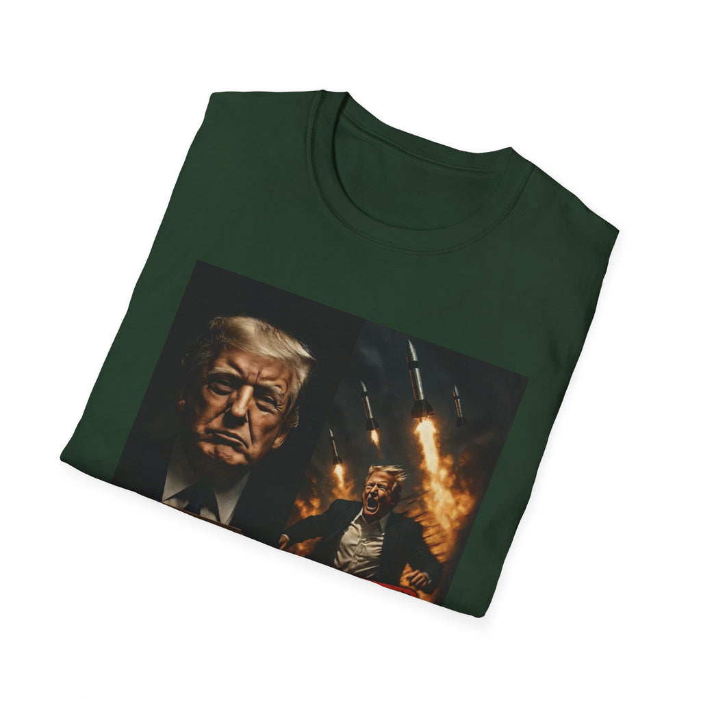 Funny Trump-Epstein T-Shirt Conspiracy Theory Unique Unisex Softstyle Tshirt