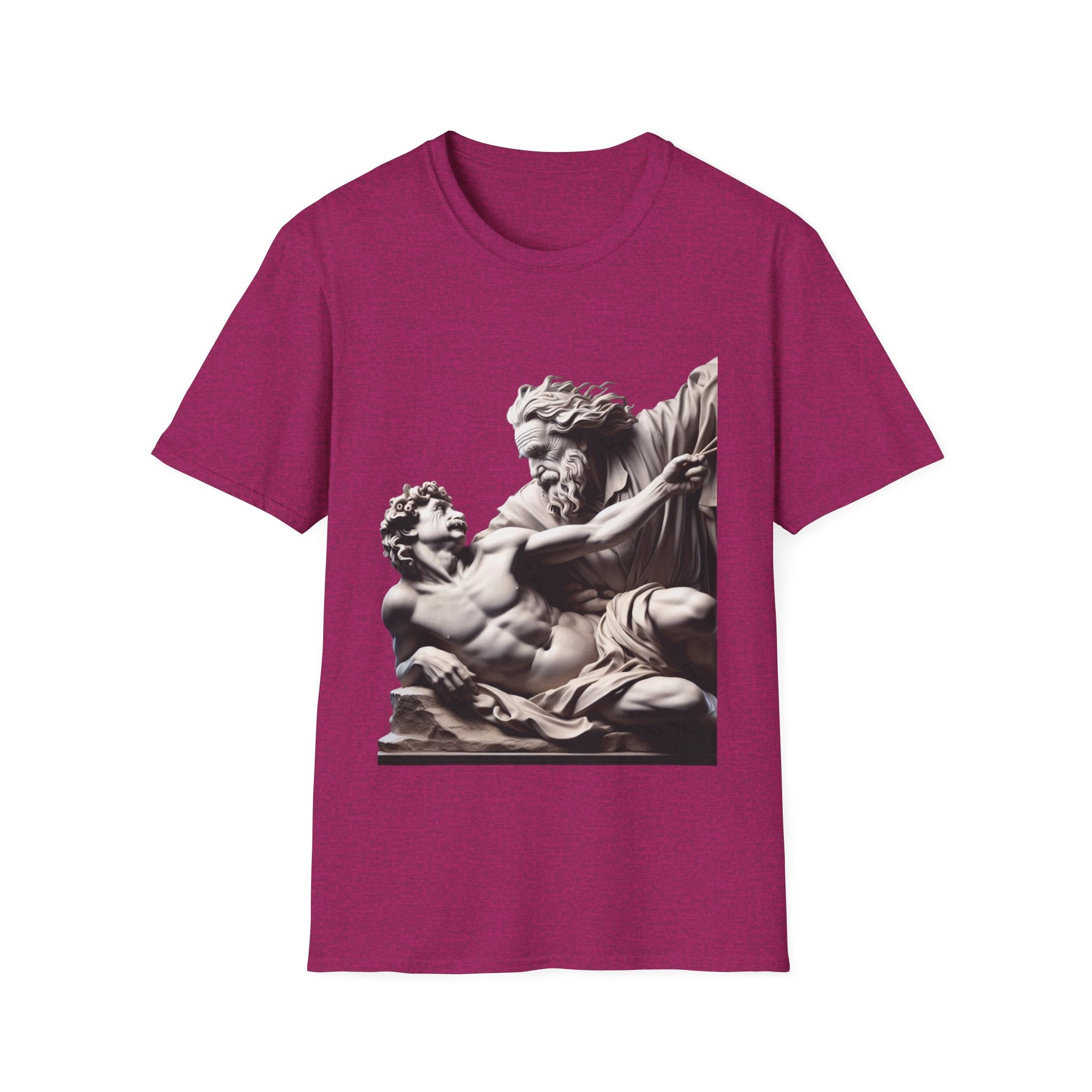 Funny Albert Einstein Unisex Softstyle T-Shirt Unique Gift Cotton T-shirt Art