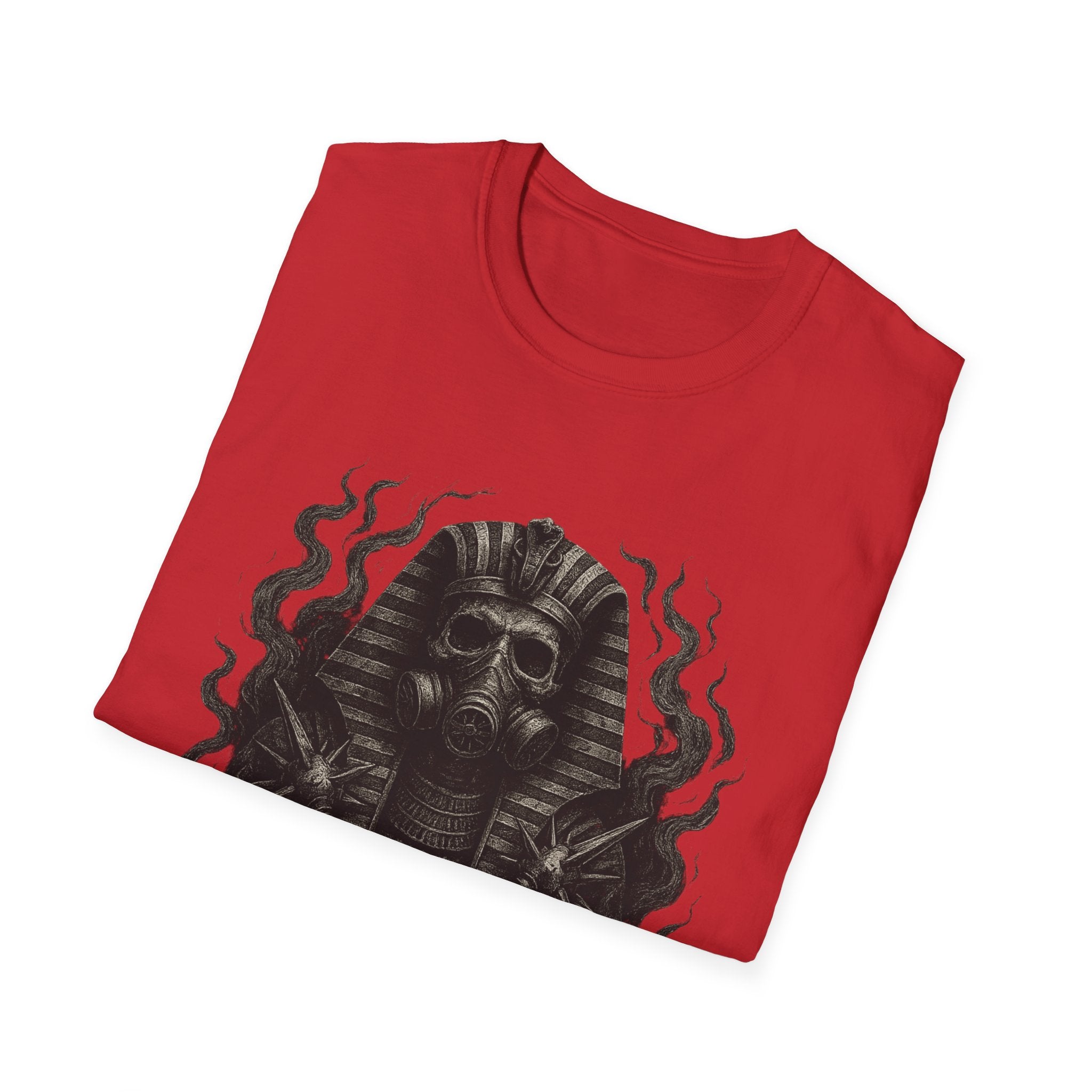 Vintage Mens T-shirts Egyptian Skull Graphic Tees Men Pharaoh Unisex Clothing Best Gift