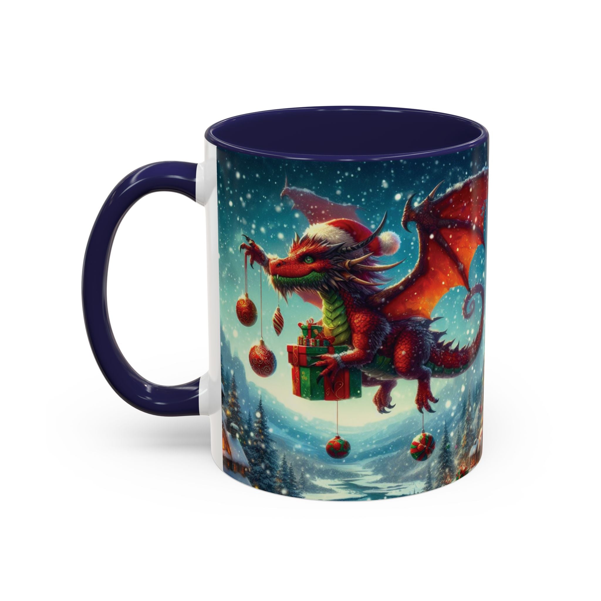 Christmas Mug Dragon Mug Santa Funny Coffee Tea Ceramic Cup New Year 2027 Gift