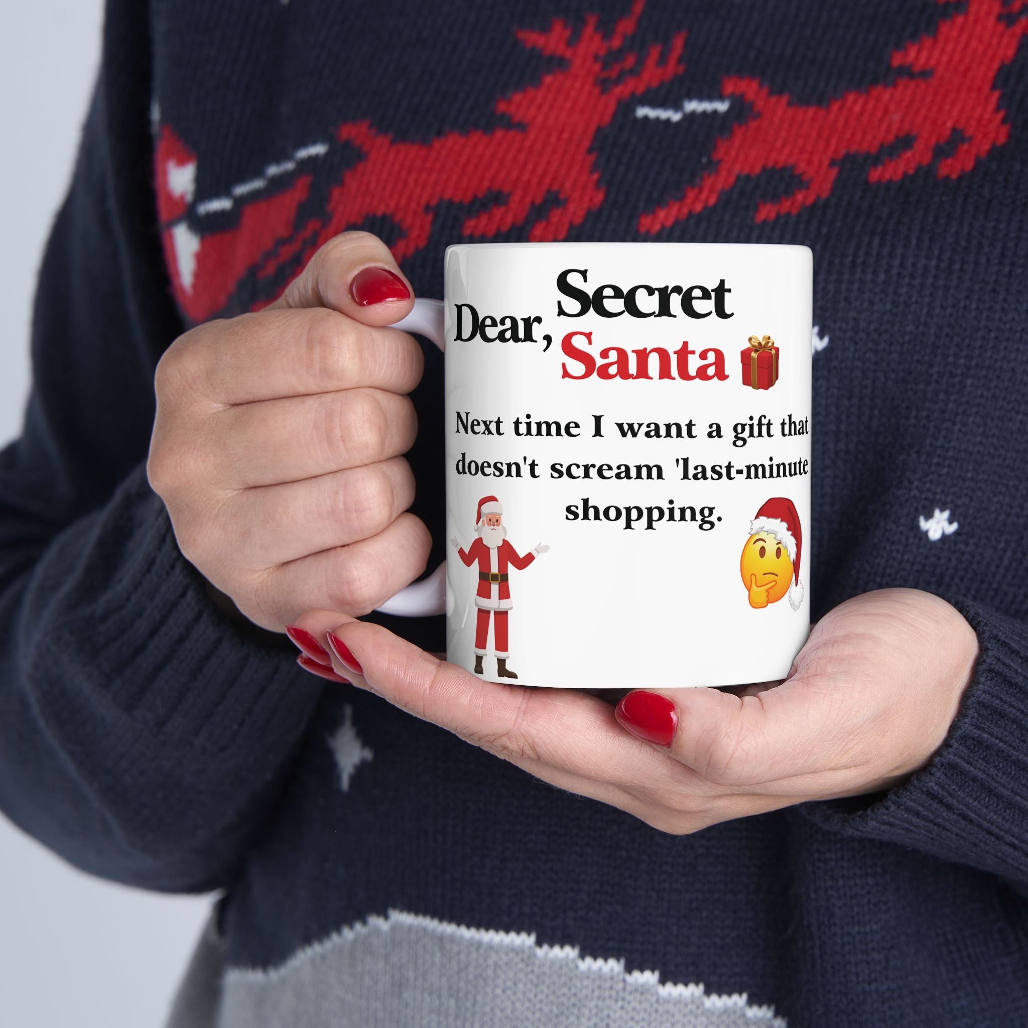 Secret Santa Gift Mug Office Christmas Mugs Funny Gift I Got This Xmas Cup 2027
