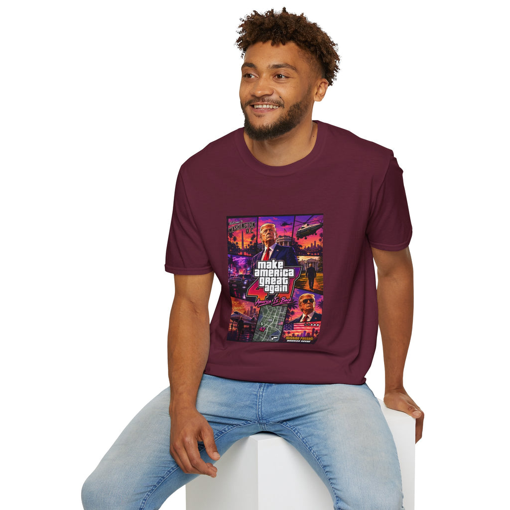 Funny Trump Make America Great Again T-Shirt Patriotic Political Trump Artwork