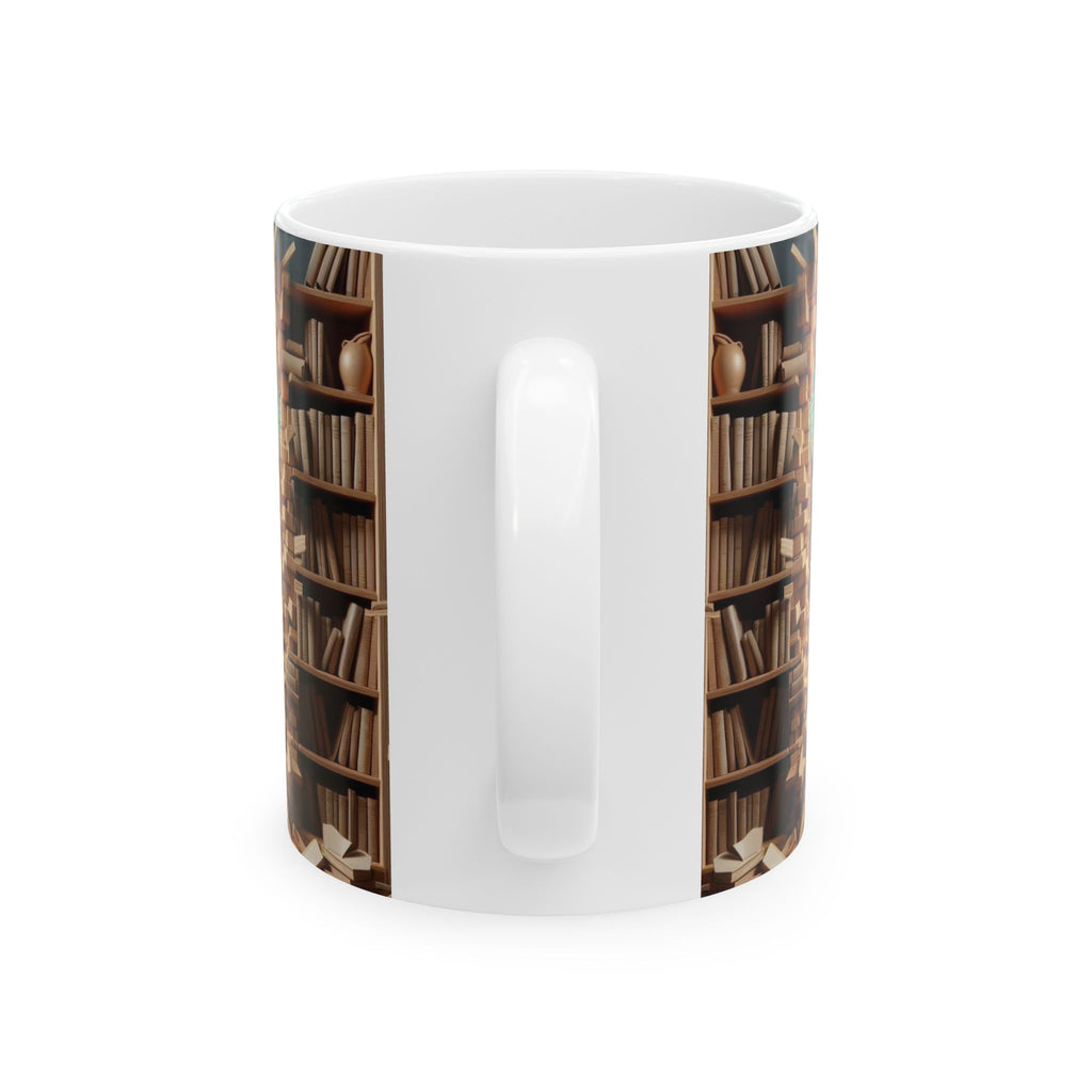 3D Bookshelf Mug Library Van Gogh Coffee Cup Ceramic Mug Book Lover Gift Starry  2026