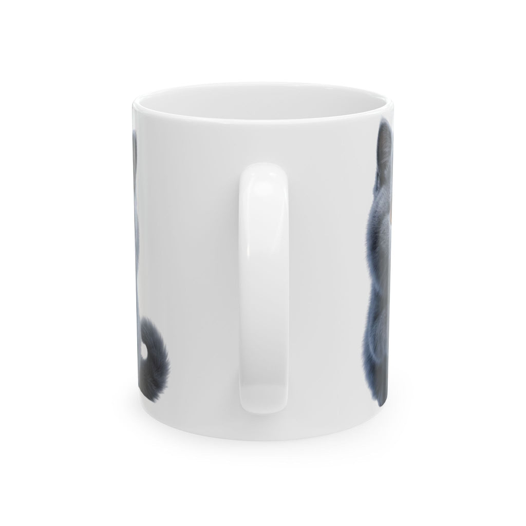 Funny British Shorthair Cat Mug Cute Detective Cat Coffee Cup Lover Gift Ceramic Mug 11oz 15oz